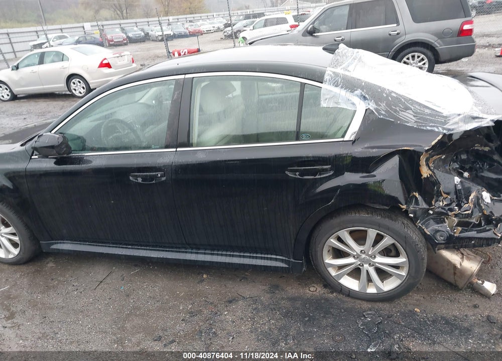 2014 SUBARU LEGACY VIN: 4S3BMBL69E3035960