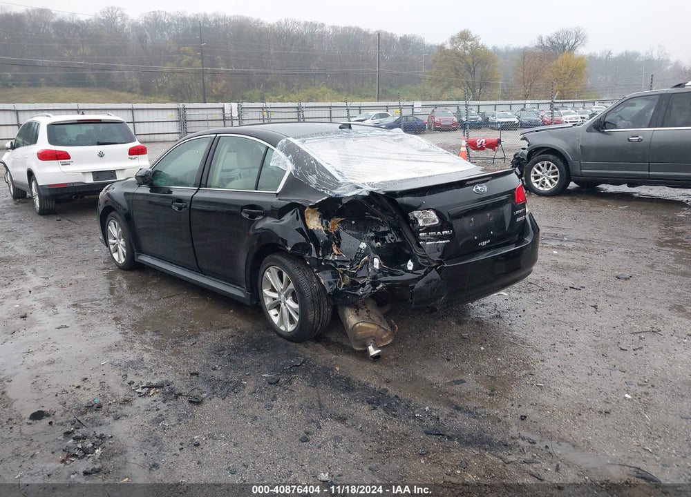 2014 SUBARU LEGACY VIN: 4S3BMBL69E3035960
