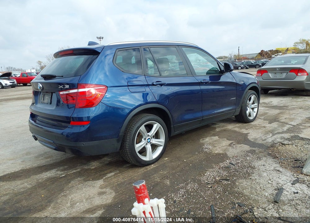 2017 BMW X3 XDRIVE28I VIN: 5UXWX9C5XH0T14489