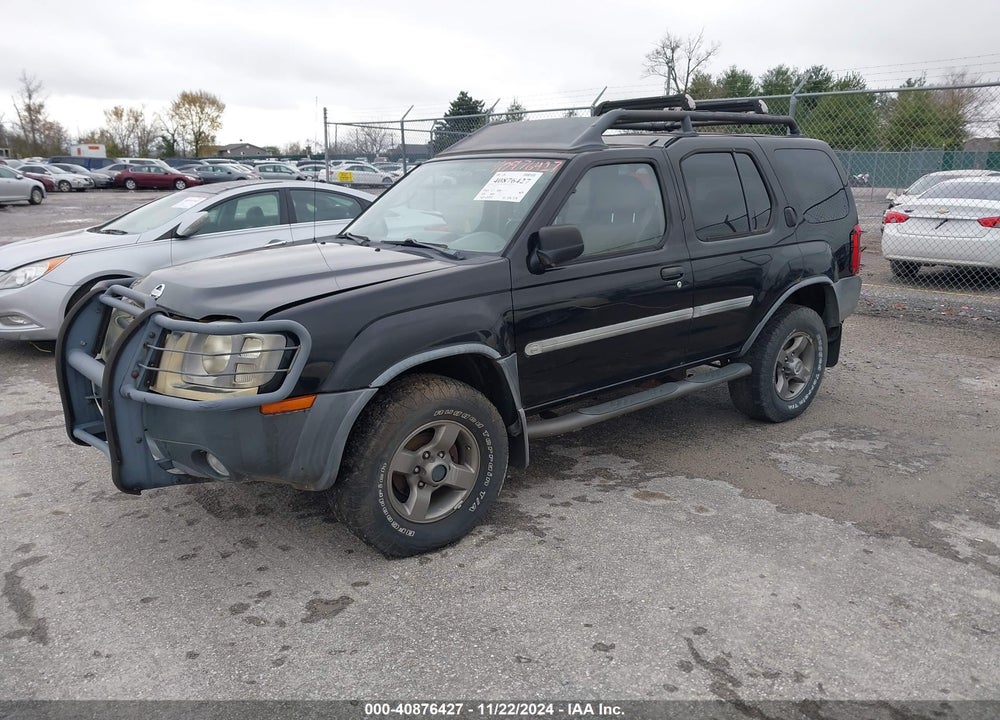 2002 NISSAN XTERRA SE VIN: 5N1ED28Y22C573639