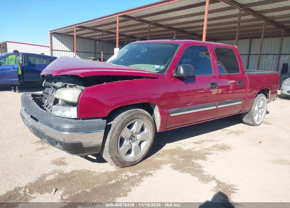 2005 CHEVROLET SILVERADO 1500 LS VIN: 2GCEC13T351303696