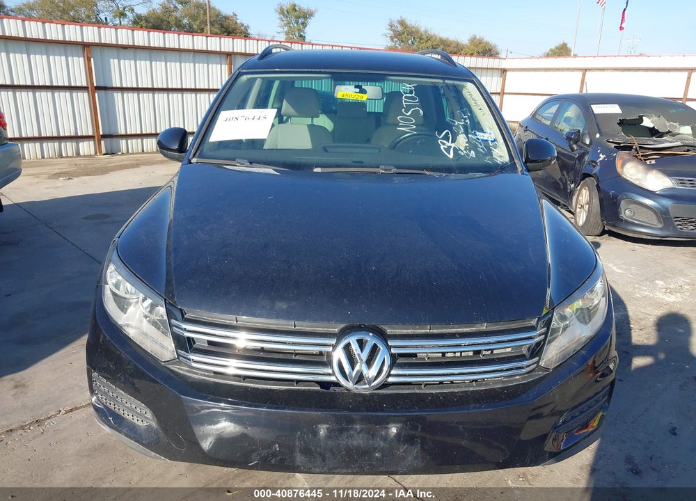 2015 VOLKSWAGEN TIGUAN SE VIN: WVGAV7AXXFW589859