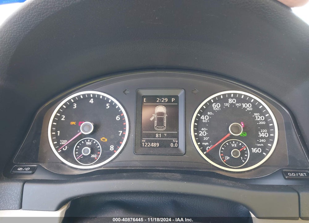 2015 VOLKSWAGEN TIGUAN SE VIN: WVGAV7AXXFW589859