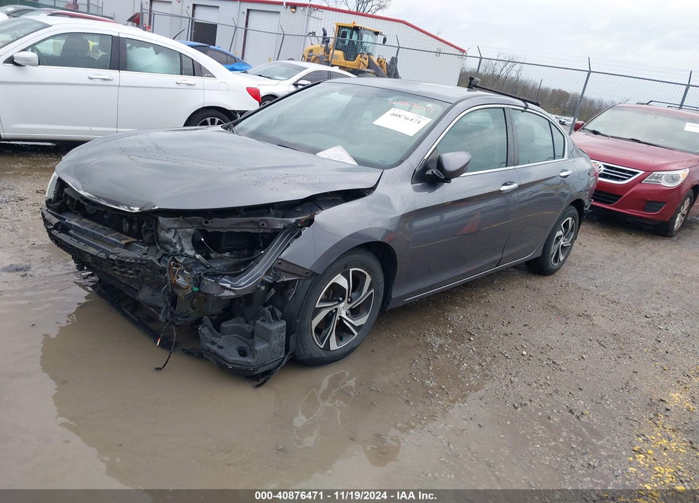 2017 HONDA ACCORD LX VIN: 1HGCR2F37HA166586
