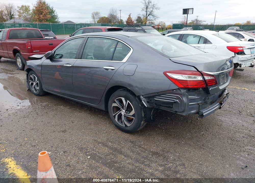 2017 HONDA ACCORD LX VIN: 1HGCR2F37HA166586