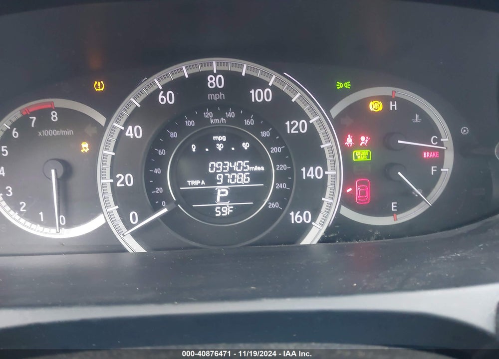 2017 HONDA ACCORD LX VIN: 1HGCR2F37HA166586
