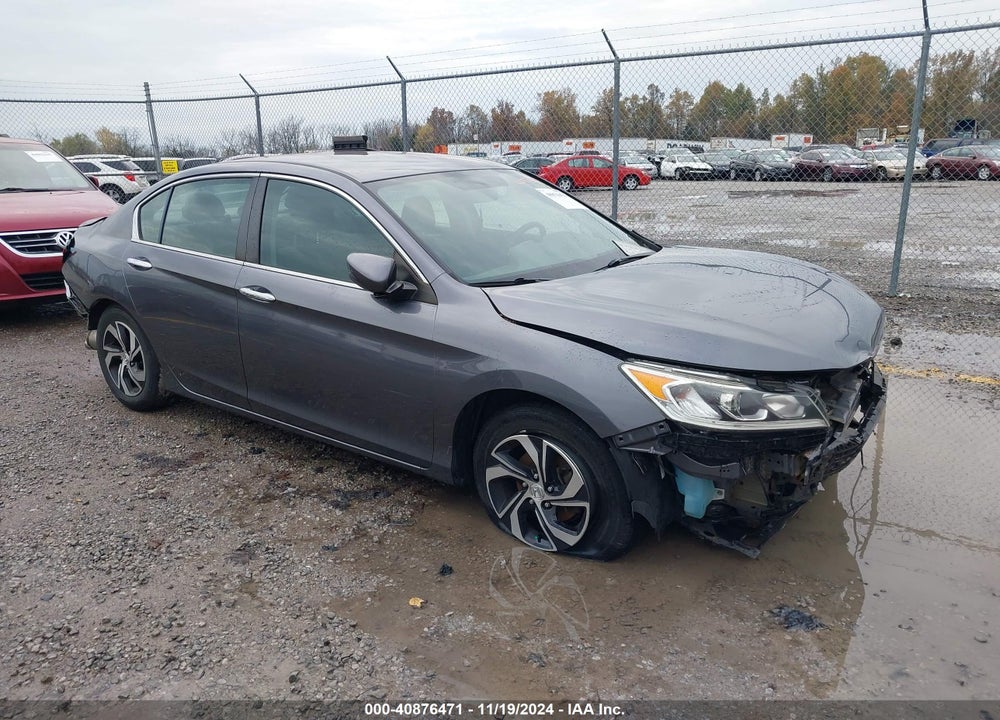 2017 HONDA ACCORD LX VIN: 1HGCR2F37HA166586