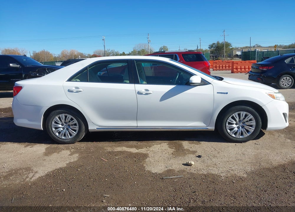2012 TOYOTA CAMRY HYBRID VIN: 4T1BD1FK5CU013539