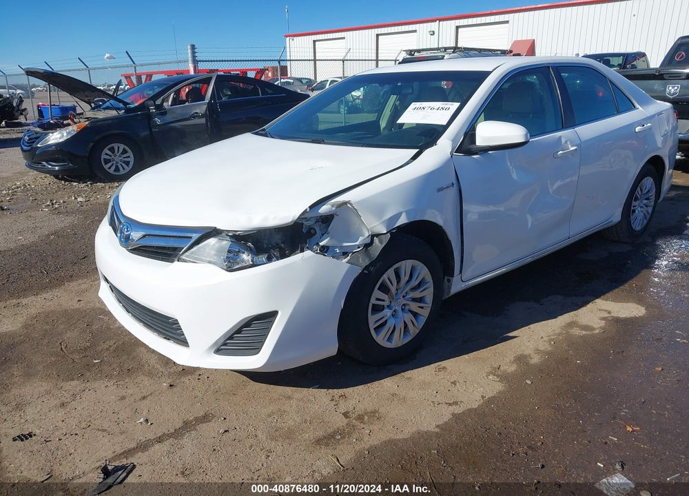 2012 TOYOTA CAMRY HYBRID VIN: 4T1BD1FK5CU013539