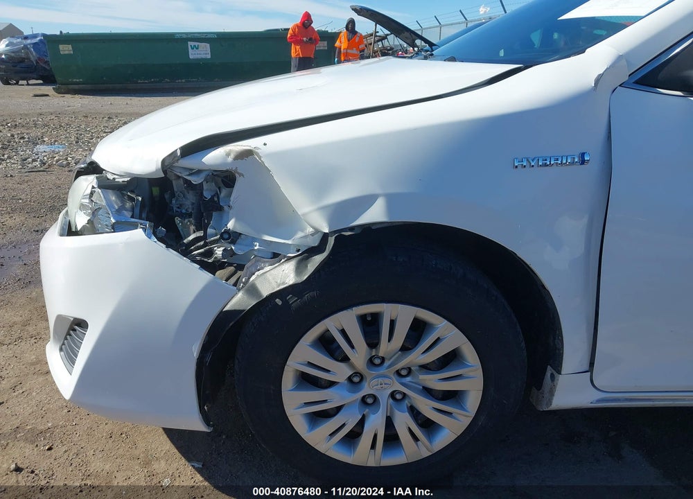 2012 TOYOTA CAMRY HYBRID VIN: 4T1BD1FK5CU013539