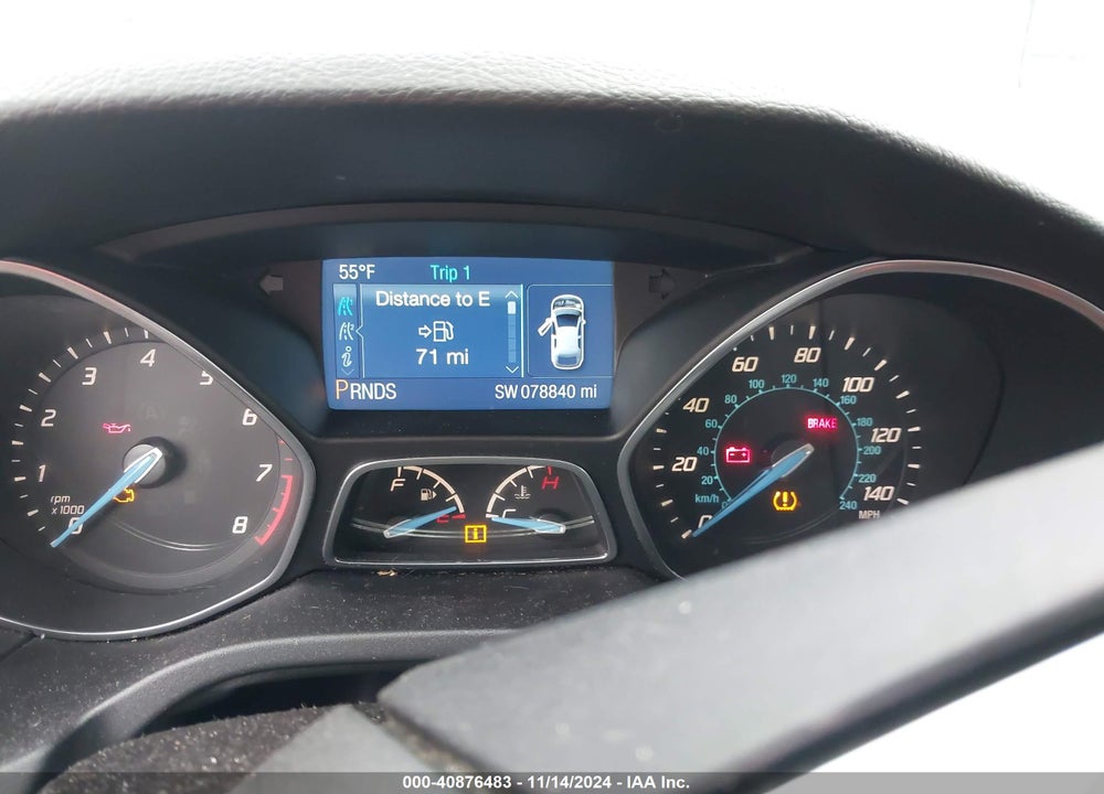 2014 FORD FOCUS SE VIN: 1FADP3F23EL352931