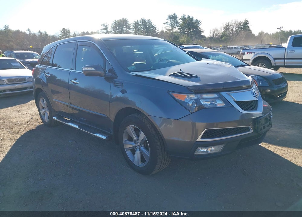 2012 ACURA MDX VIN: 2HNYD2H32CH529591