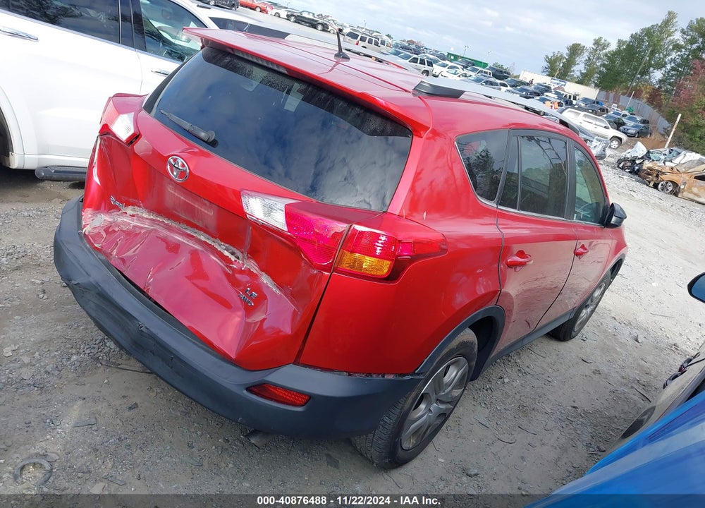 2015 TOYOTA RAV4 LE VIN: 2T3BFREV0FW272648