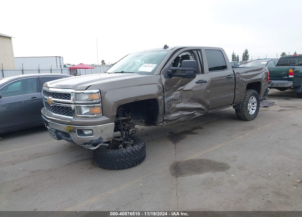 2014 CHEVROLET SILVERADO VIN: 3GCUKREC4EG126853