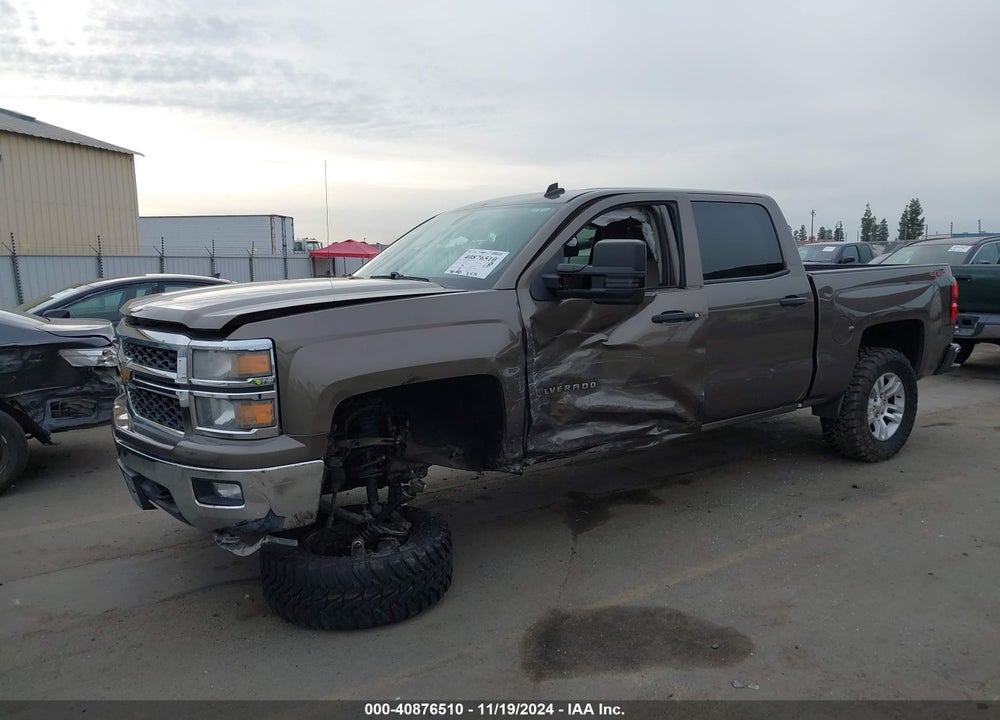 2014 CHEVROLET SILVERADO VIN: 3GCUKREC4EG126853