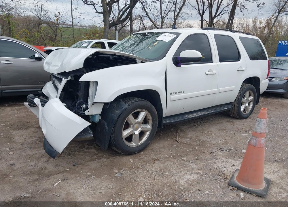 2008 CHEVROLET TAHOE LT VIN: 1GNFK13098J160218