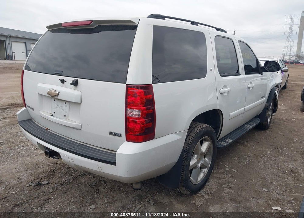 2008 CHEVROLET TAHOE LT VIN: 1GNFK13098J160218