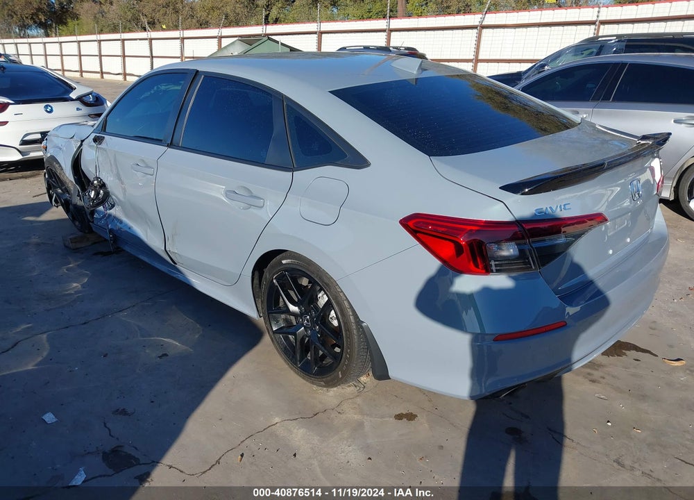 2023 HONDA CIVIC SI VIN: 2HGFE1E5XPH472512