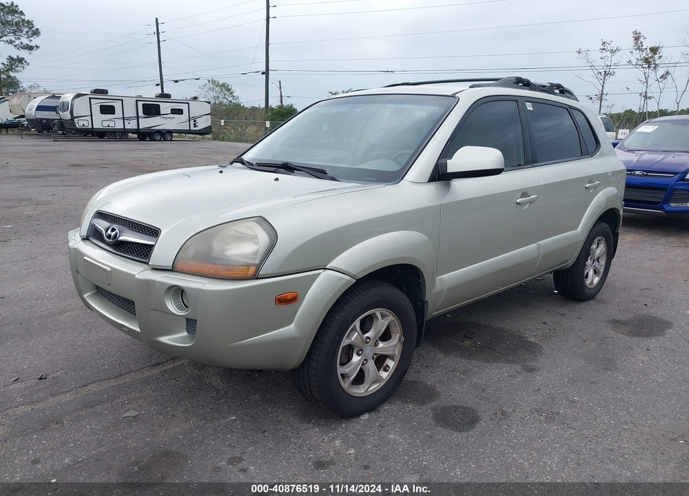 2009 HYUNDAI TUCSON LIMITED VIN: KM8JN12B39U971215