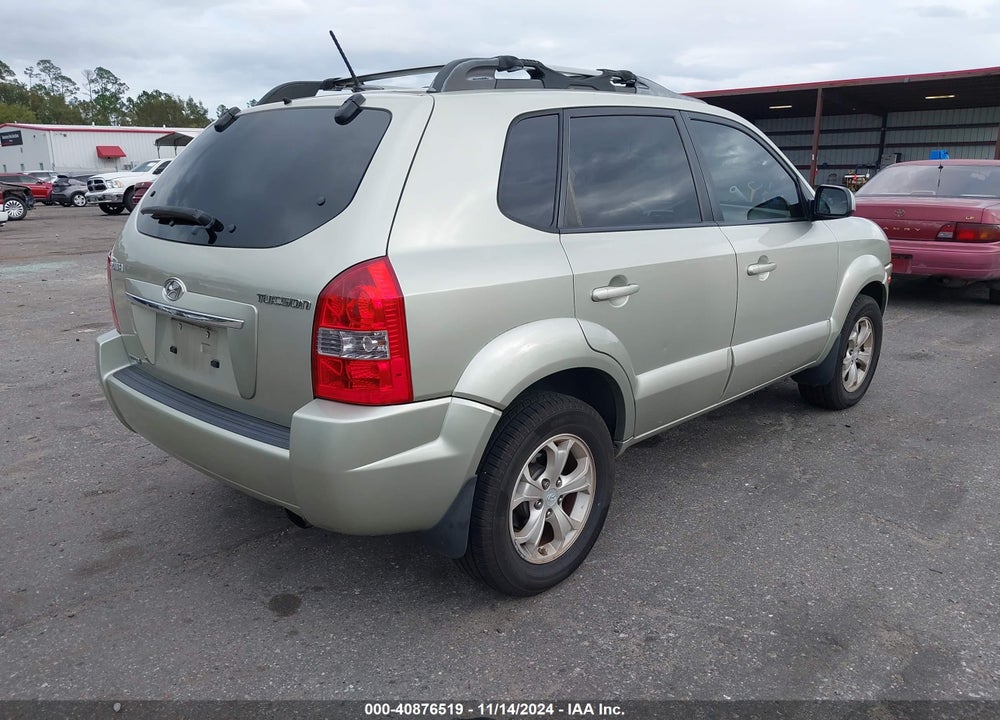 2009 HYUNDAI TUCSON LIMITED VIN: KM8JN12B39U971215