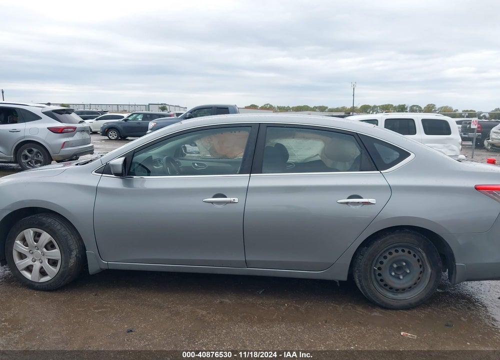 2013 NISSAN SENTRA SV VIN: 3N1AB7AP1DL647067