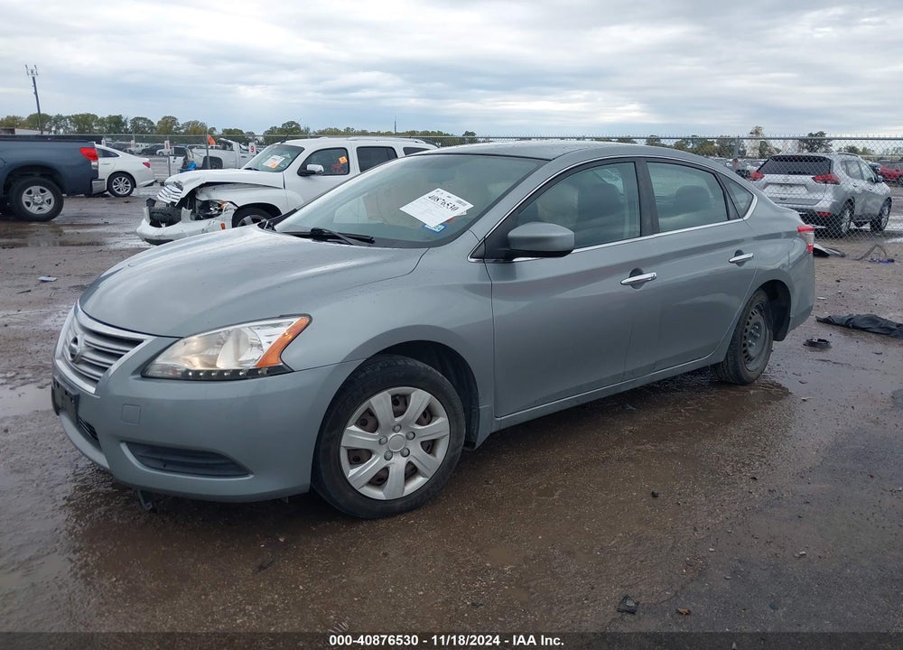 2013 NISSAN SENTRA SV VIN: 3N1AB7AP1DL647067