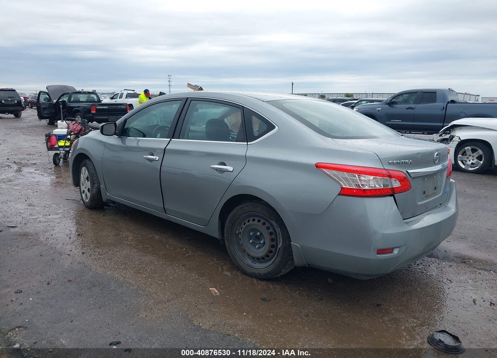 2013 NISSAN SENTRA SV VIN: 3N1AB7AP1DL647067