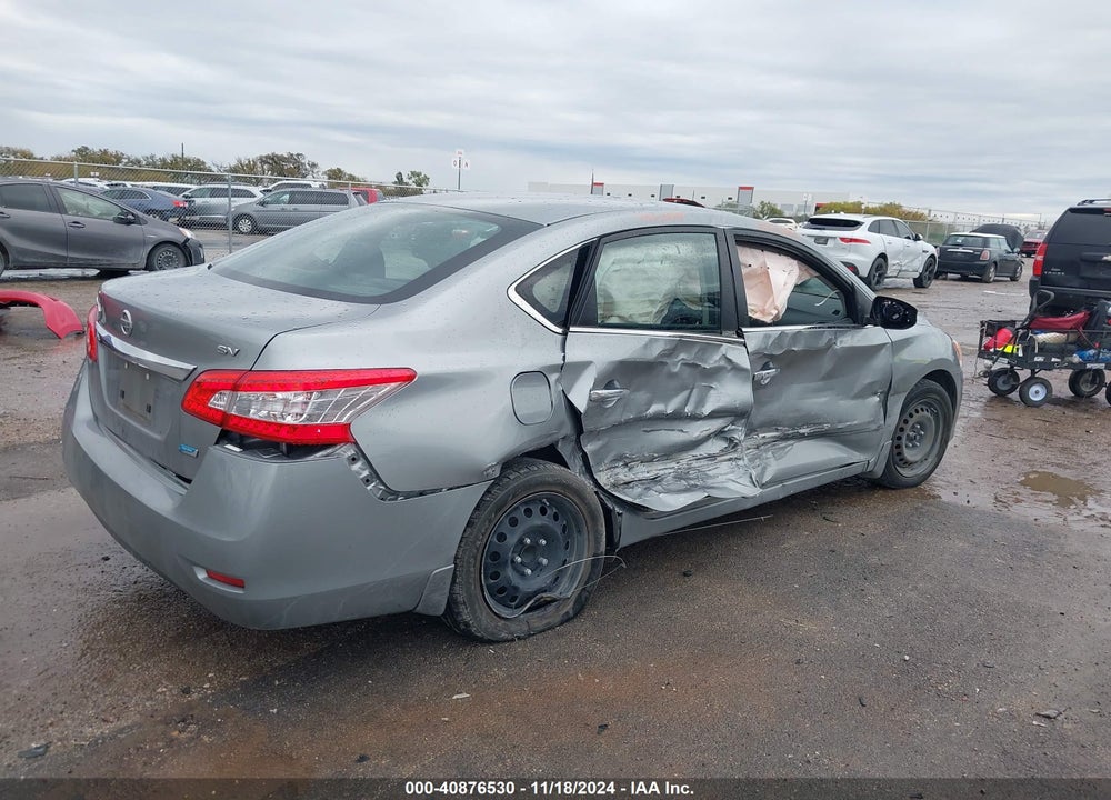 2013 NISSAN SENTRA SV VIN: 3N1AB7AP1DL647067