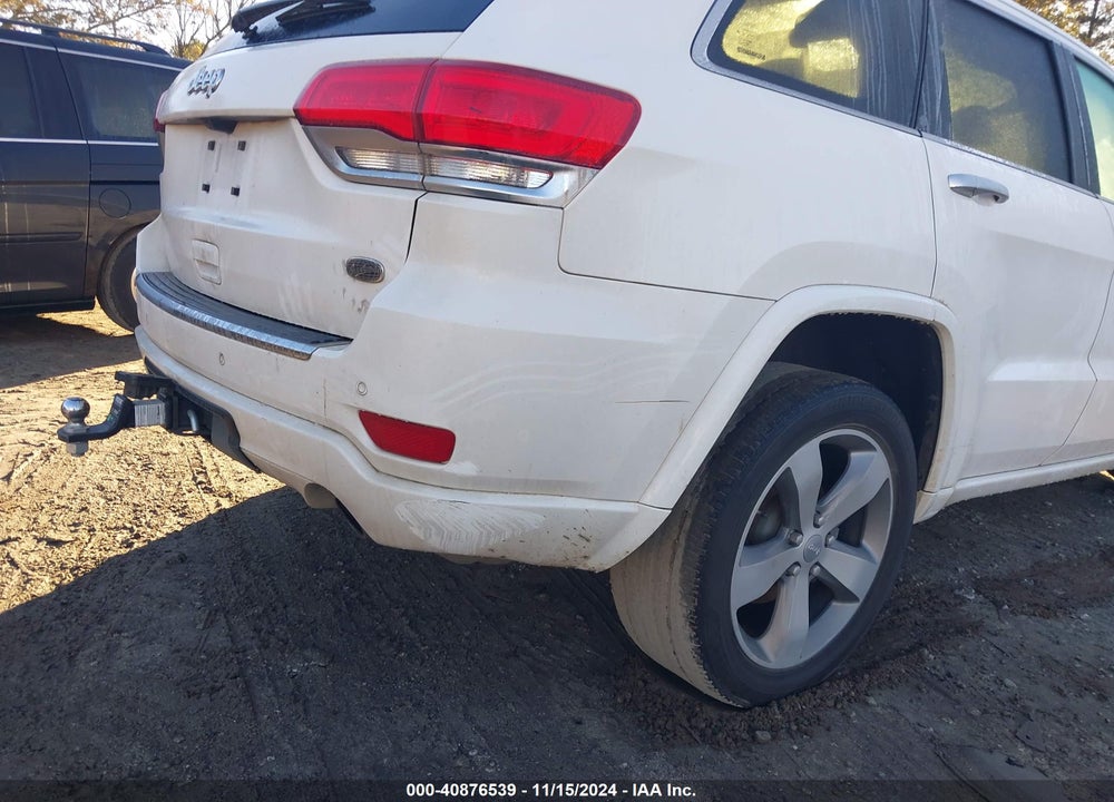 2014 JEEP GRAND CHEROKEE OVERLAND VIN: 1C4RJFCGXEC409175