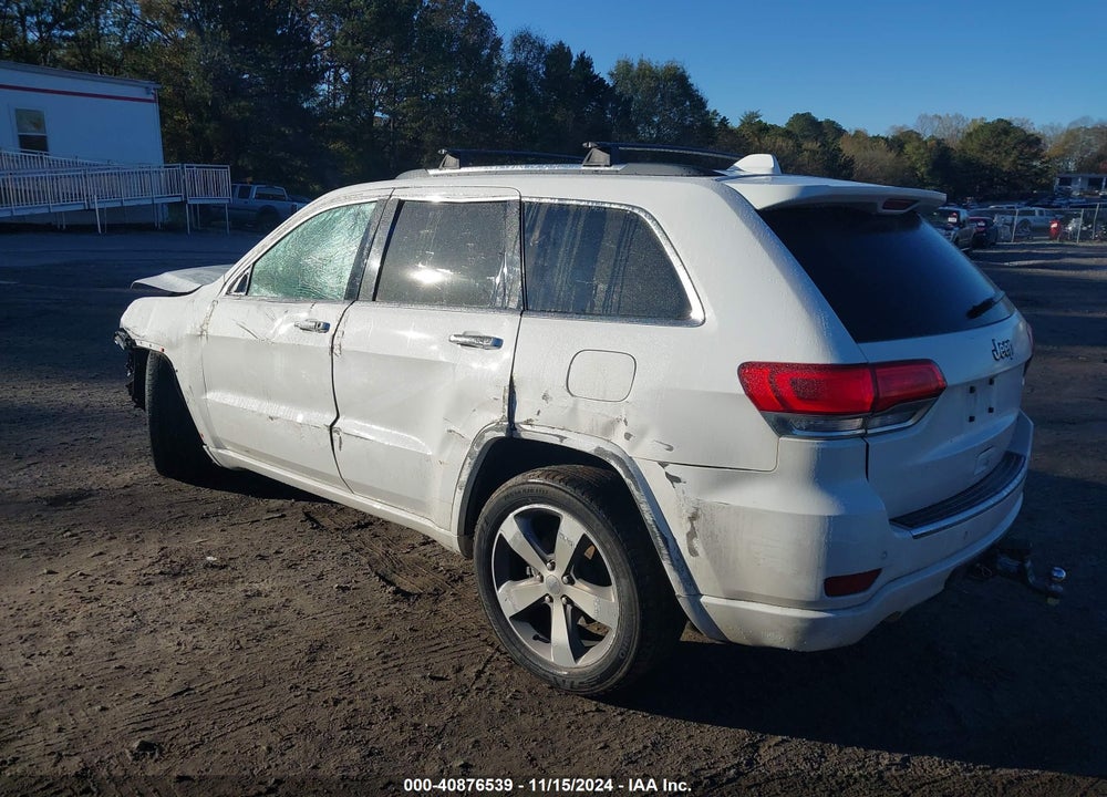 2014 JEEP GRAND CHEROKEE OVERLAND VIN: 1C4RJFCGXEC409175