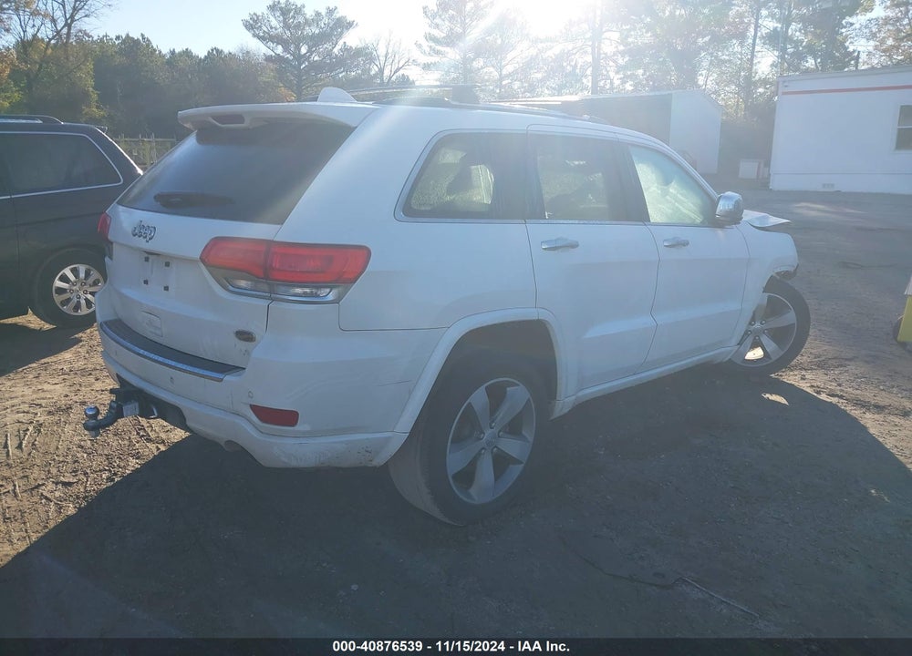 2014 JEEP GRAND CHEROKEE OVERLAND VIN: 1C4RJFCGXEC409175