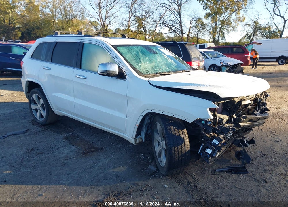 2014 JEEP GRAND CHEROKEE OVERLAND VIN: 1C4RJFCGXEC409175