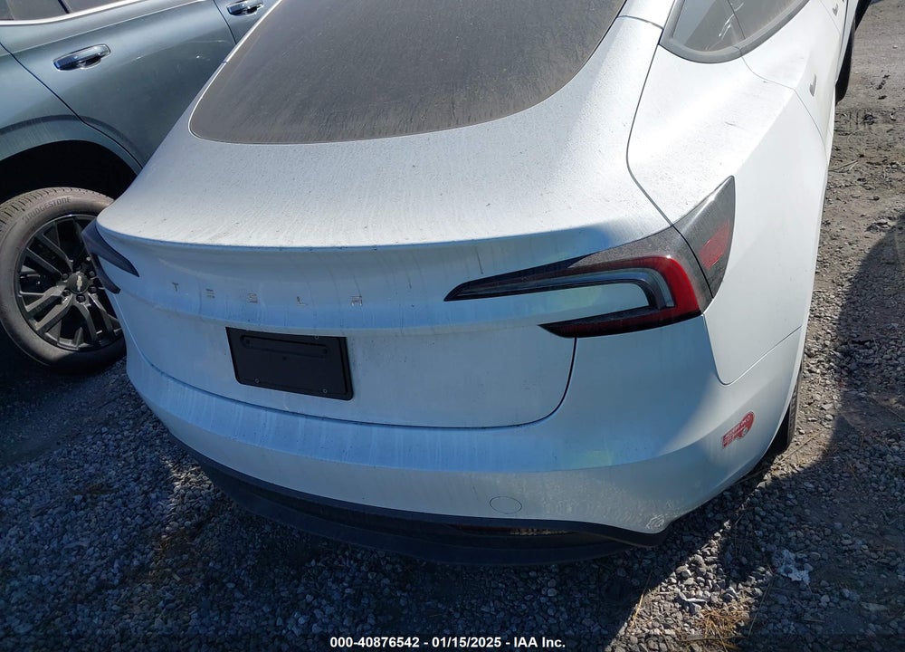 2024 TESLA MODEL 3 REAR-WHEEL DRIVE VIN: 5YJ3E1EA5RF782381