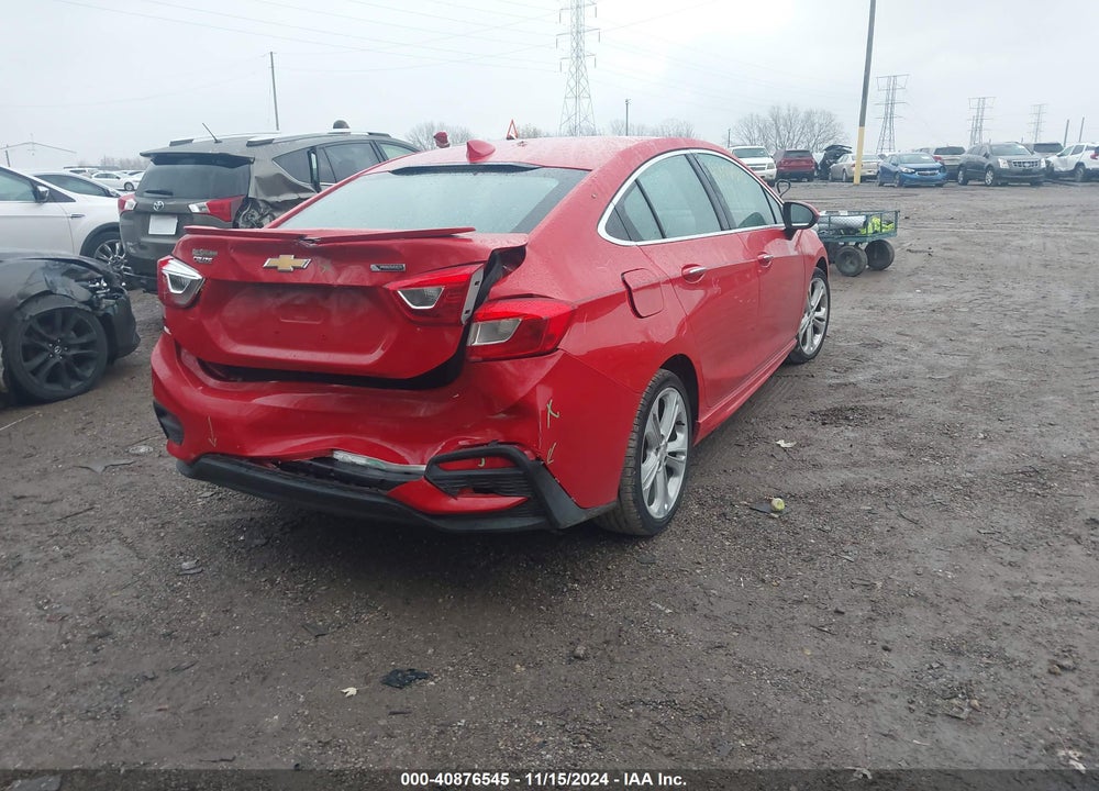 2016 CHEVROLET CRUZE PREMIER AUTO VIN: 1G1BG5SM9G7299306