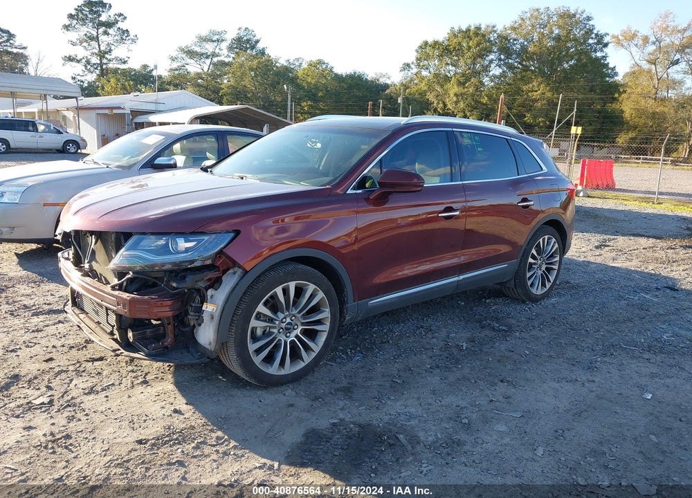 2016 LINCOLN MKX RESERVE VIN: 2LMTJ6LPXGBL79894