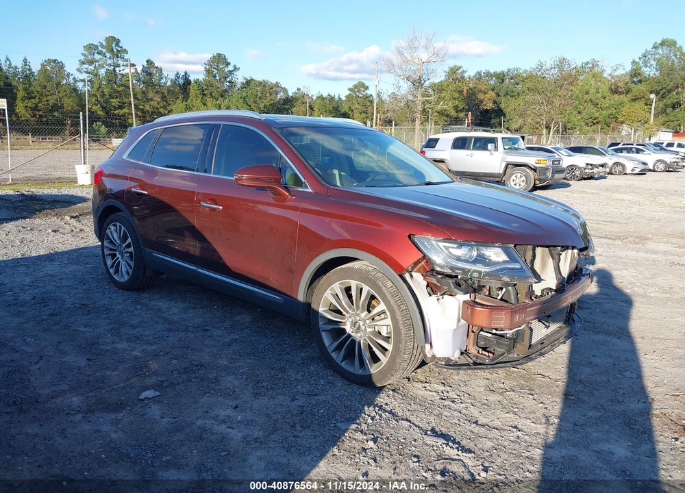 2016 LINCOLN MKX RESERVE VIN: 2LMTJ6LPXGBL79894