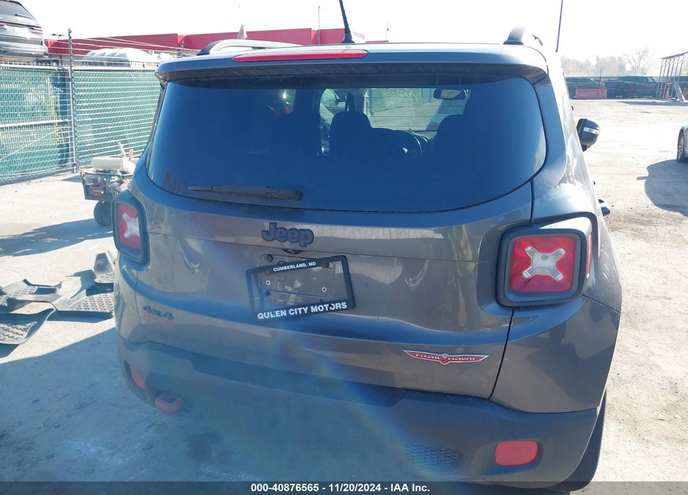 2016 JEEP RENEGADE TRAILHAWK VIN: ZACCJBCT6GPD21444