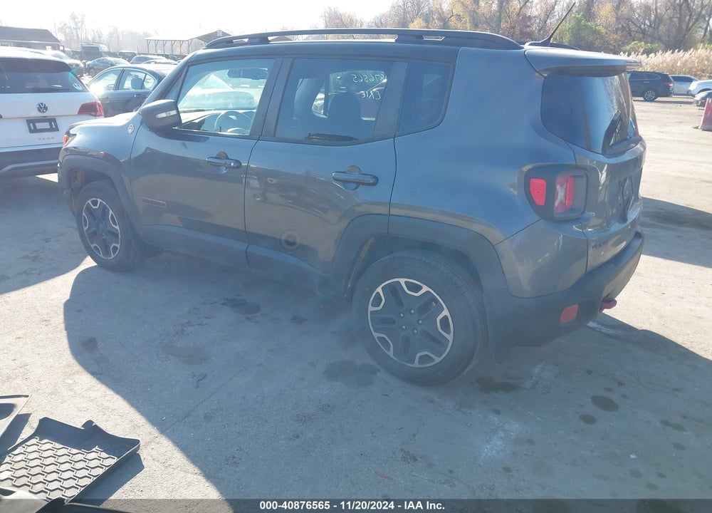 2016 JEEP RENEGADE TRAILHAWK VIN: ZACCJBCT6GPD21444