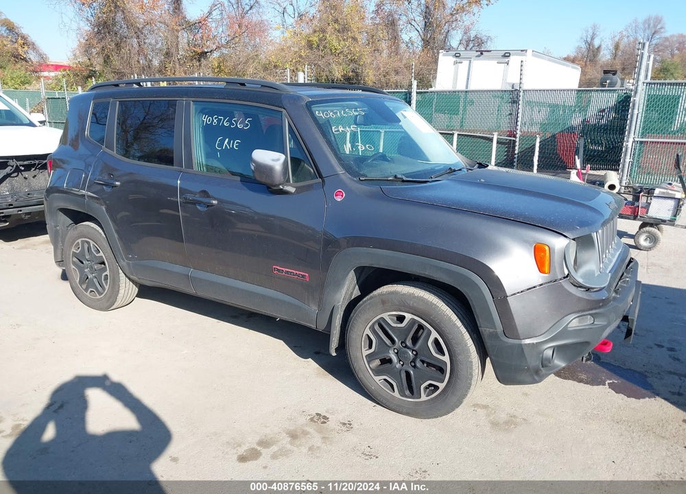 2016 JEEP RENEGADE TRAILHAWK VIN: ZACCJBCT6GPD21444