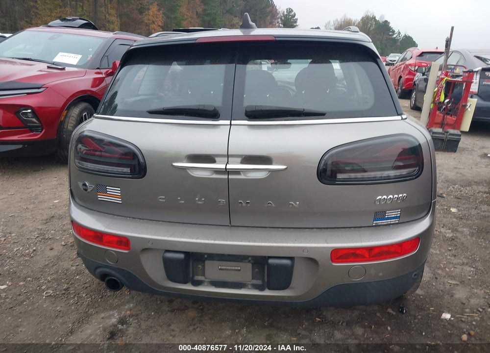 2016 MINI CLUBMAN COOPER VIN: WMWLN5C52G2E29576