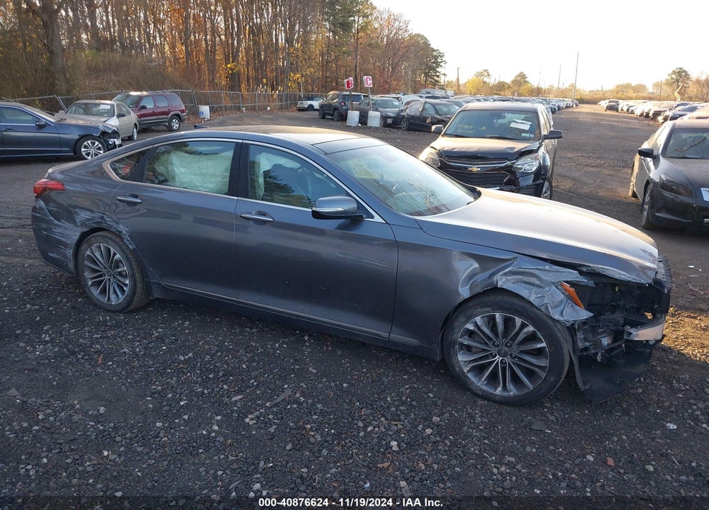 2015 HYUNDAI GENESIS VIN: KMHGN4JE2FU100339