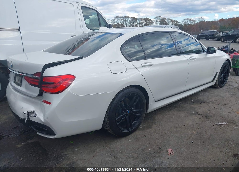 2019 BMW 740I XDRIVE VIN: WBA7E4C54KGV70282