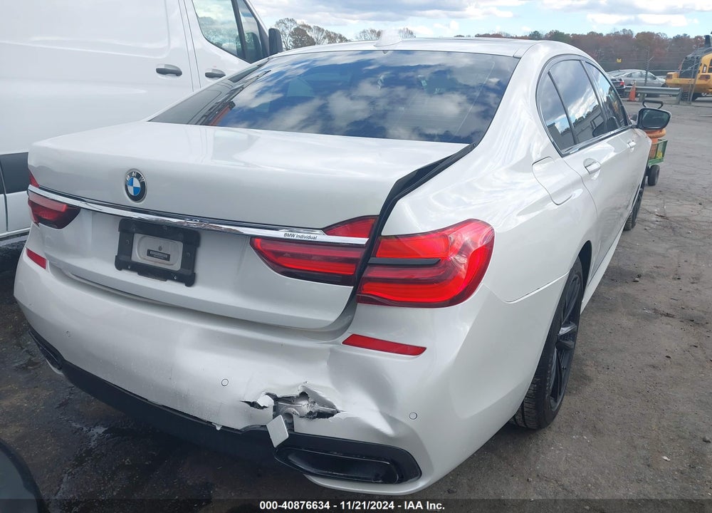 2019 BMW 740I XDRIVE VIN: WBA7E4C54KGV70282
