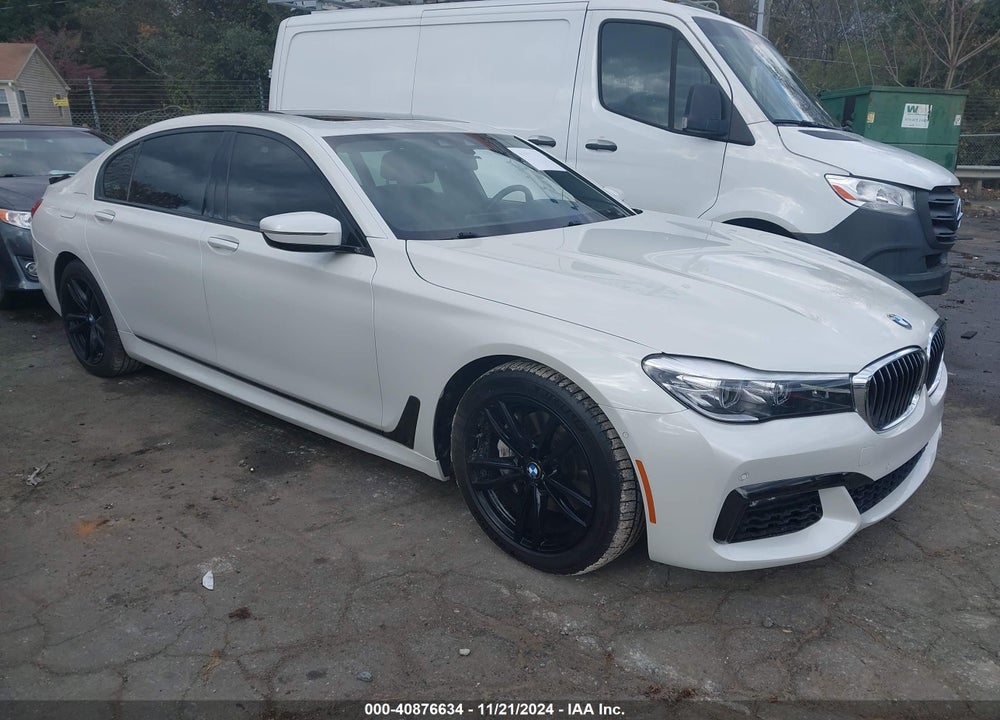 2019 BMW 740I XDRIVE VIN: WBA7E4C54KGV70282