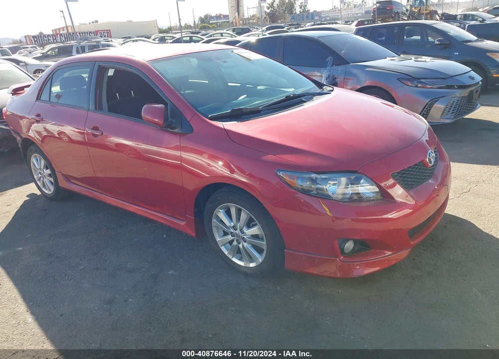 2010 TOYOTA COROLLA S VIN: 2T1BU4EE1AC465483