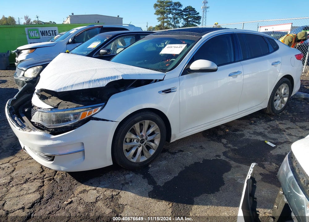 2016 KIA OPTIMA EX VIN: 5XXGU4L37GG099862