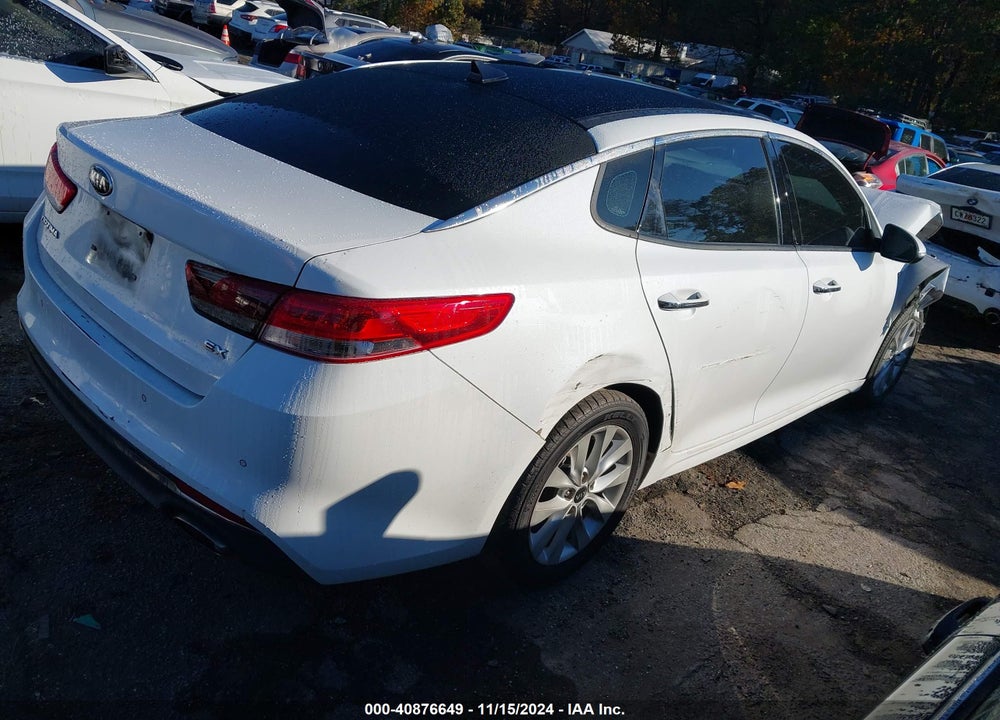 2016 KIA OPTIMA EX VIN: 5XXGU4L37GG099862
