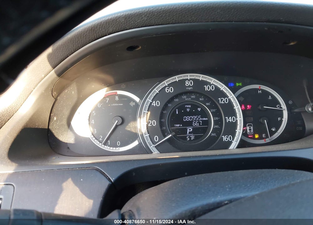 2013 HONDA ACCORD EX-L VIN: 1HGCR2F85DA261590