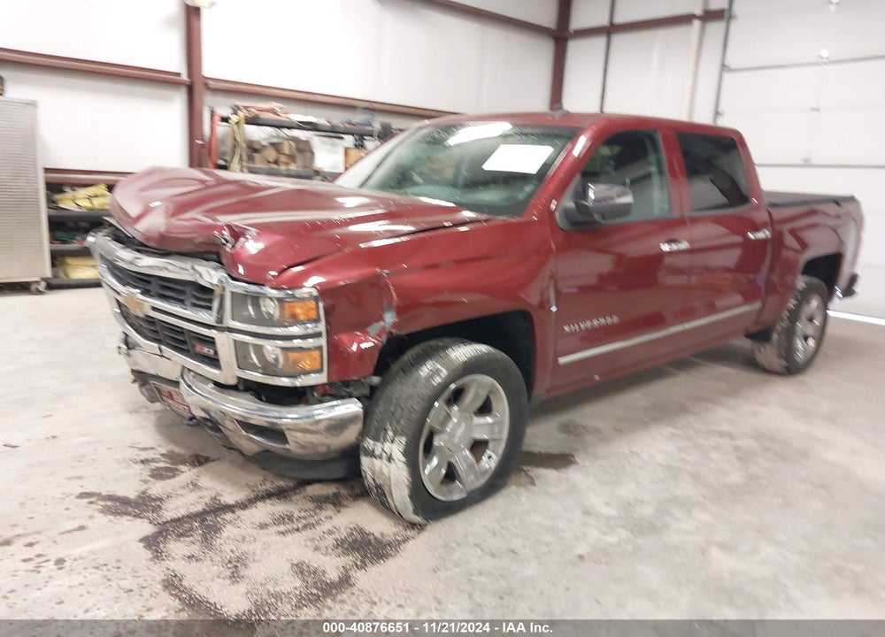 2014 CHEVROLET SILVERADO 1500 2LZ VIN: 3GCUKSEC3EG232606