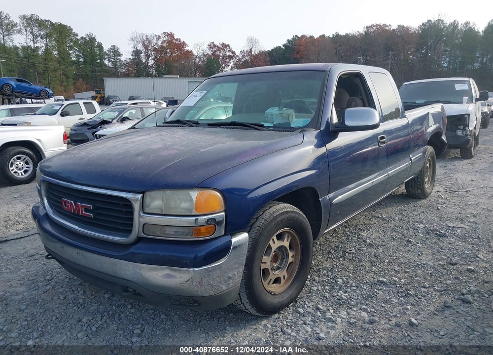 2001 GMC SIERRA 1500 SLE VIN: 2GTEC19T511207179